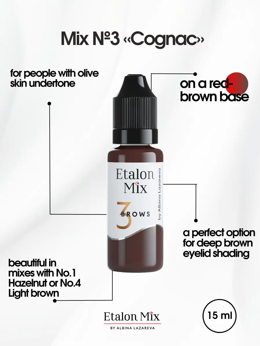 Hybrid TRIO BROW Set: 1-3-5 (15ml)