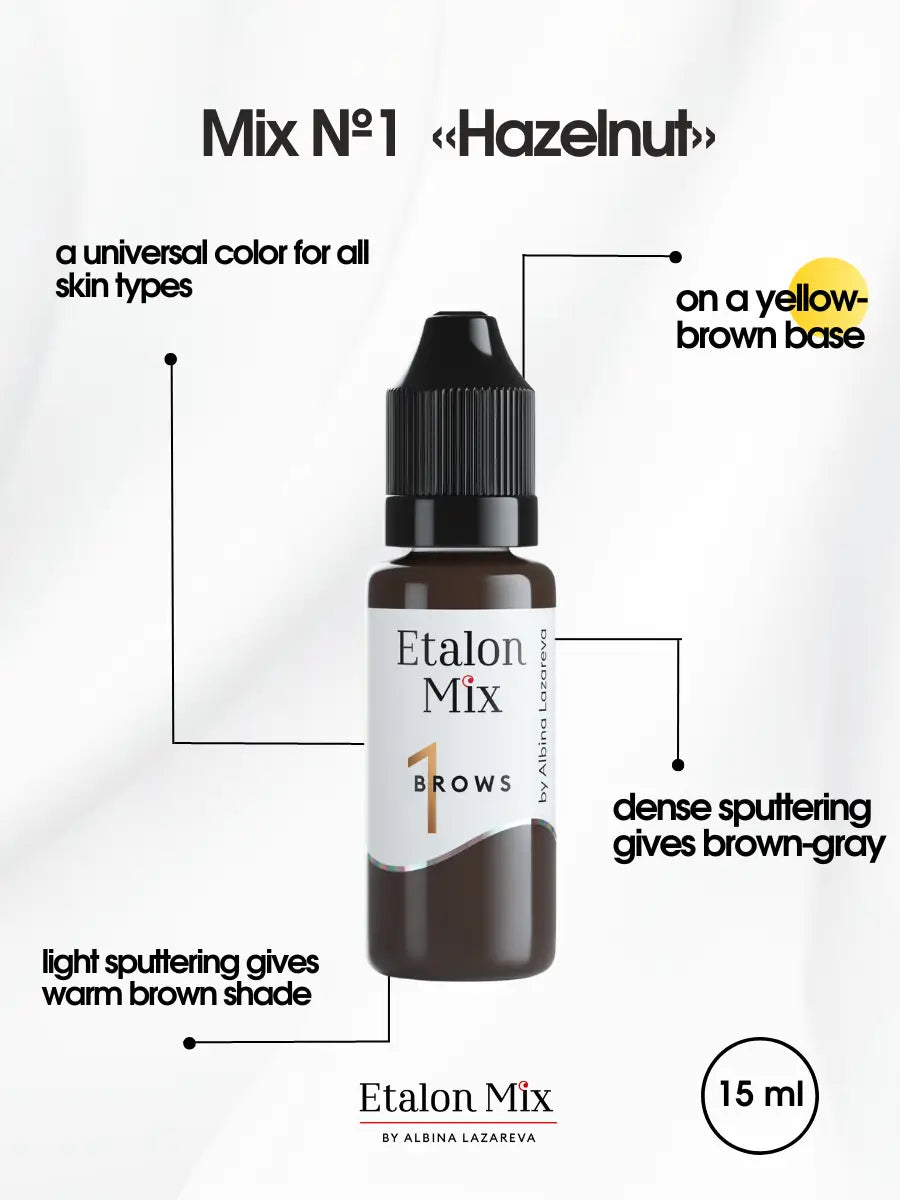 Hybrid TRIO BROW Set: 1-3-5 (15ml)